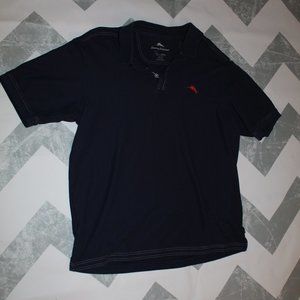 Tommy Bahama Blue Polo Top Pima Cotton XL